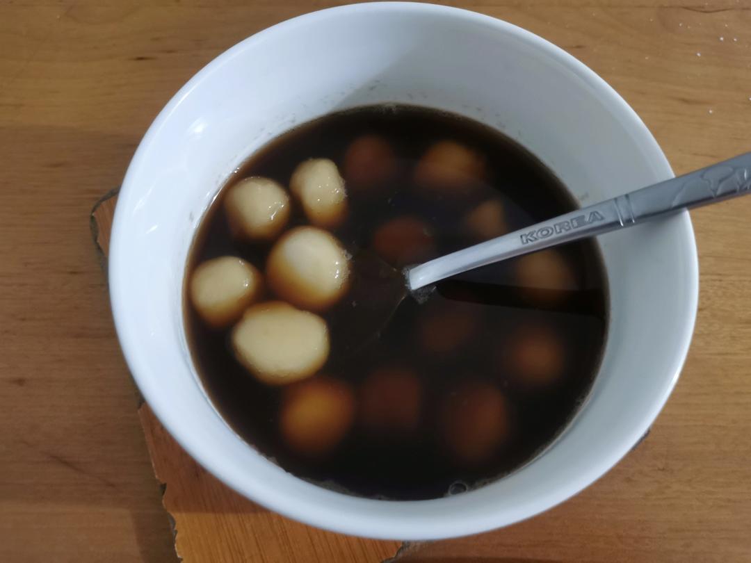 红糖糯米小圆子