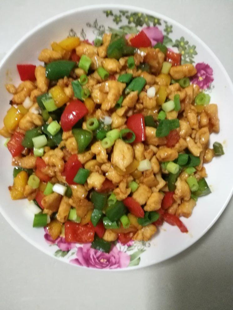 彩椒炒鸡胸