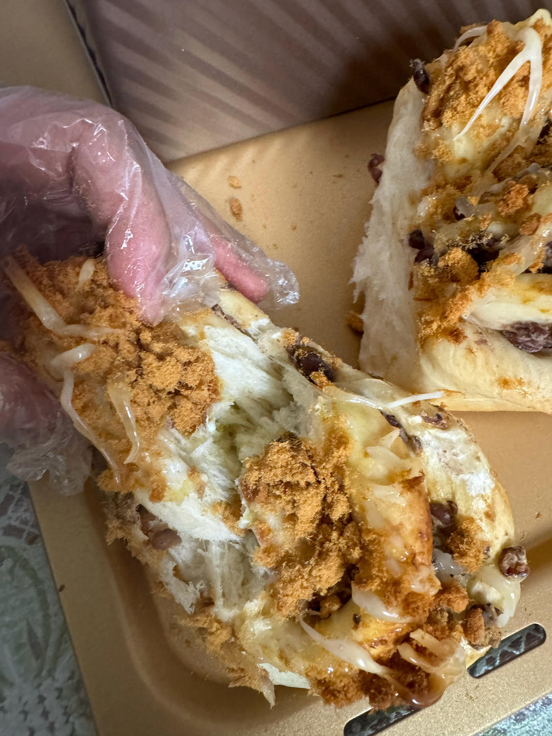 超火肉松红豆吐司，甜咸味无敌软，一学就会