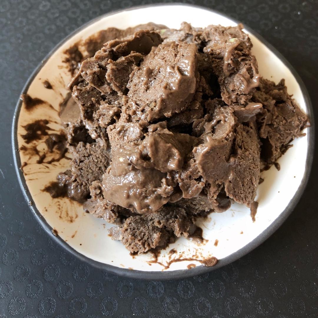 零负担巧克力冰淇淋丨健康·零食