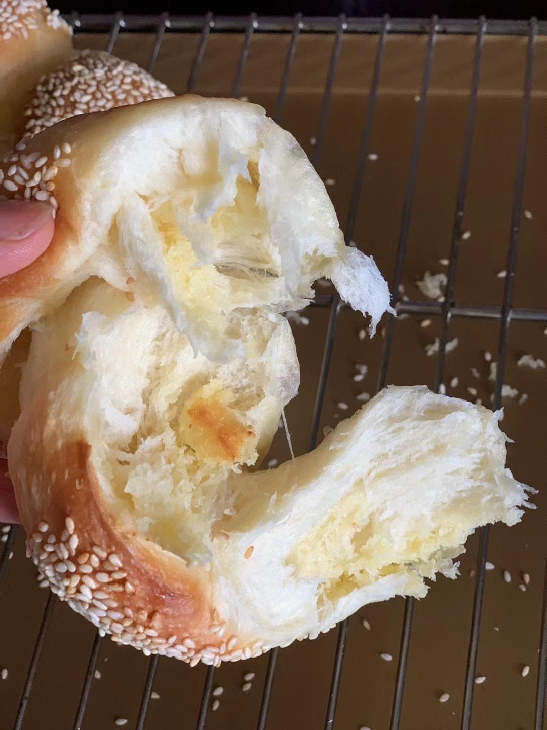 纯奶手撕吐司的做法 步骤1
