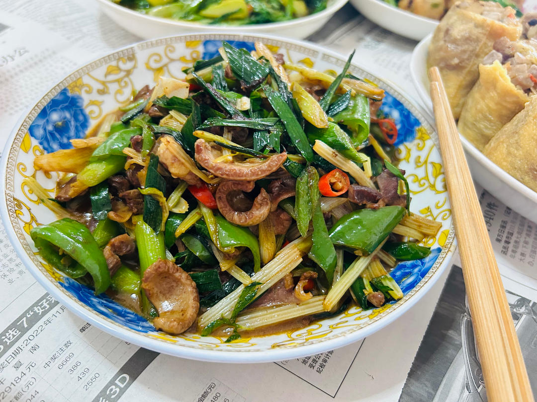 爆炒鸡杂，真是神仙级下饭菜