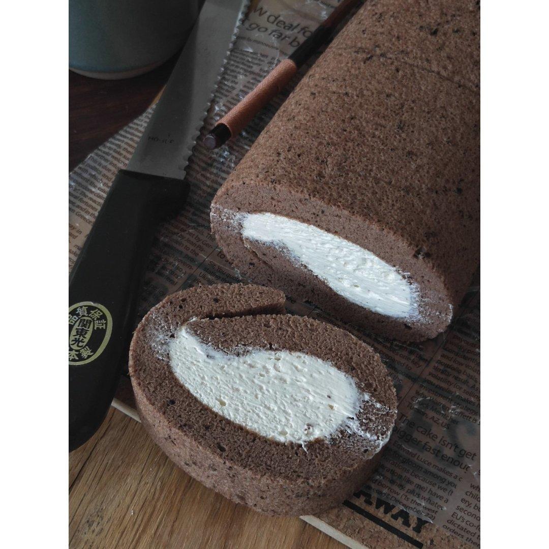 巧克力粒酸奶戚风