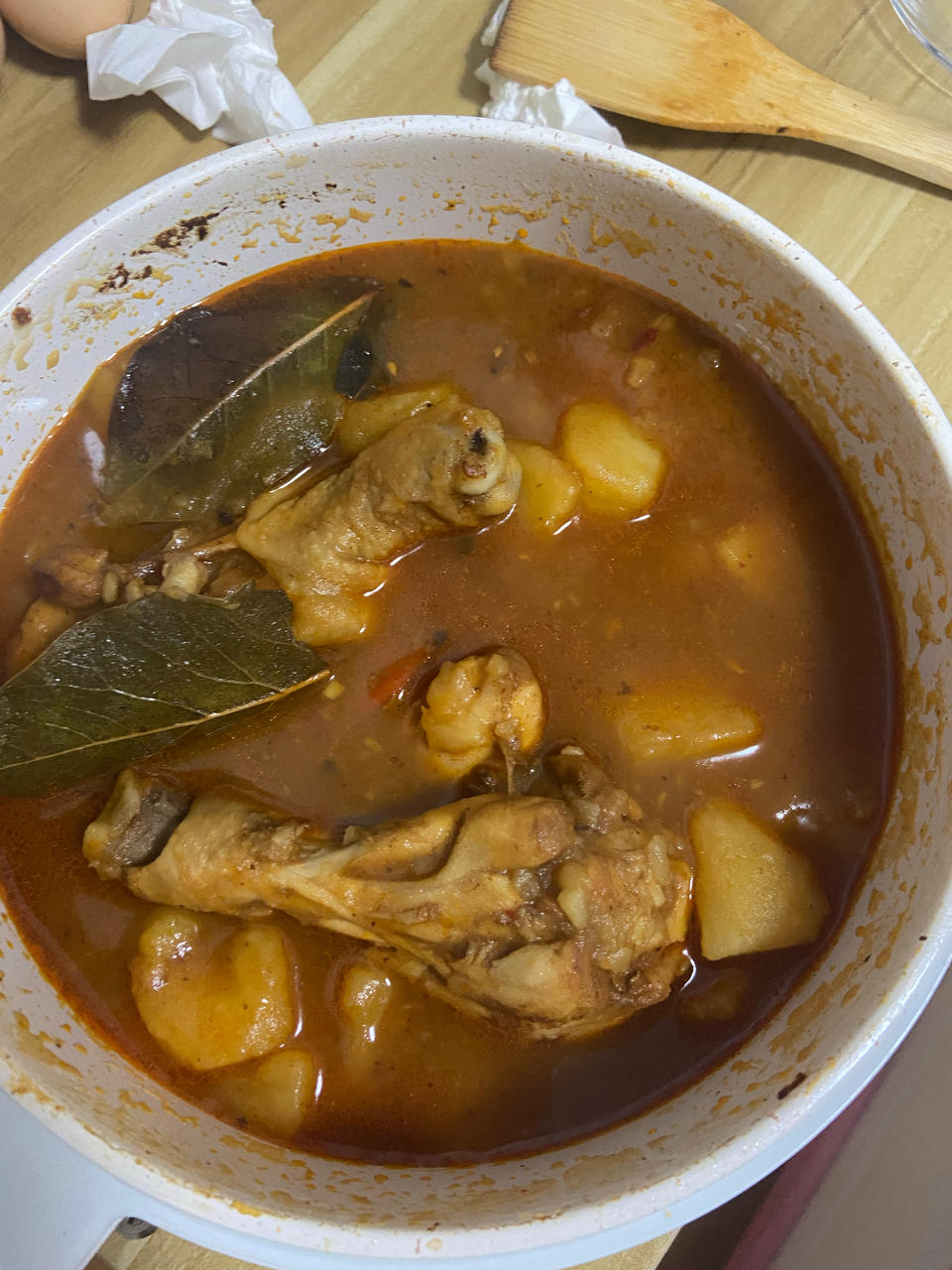 红烧土豆炖鸡腿