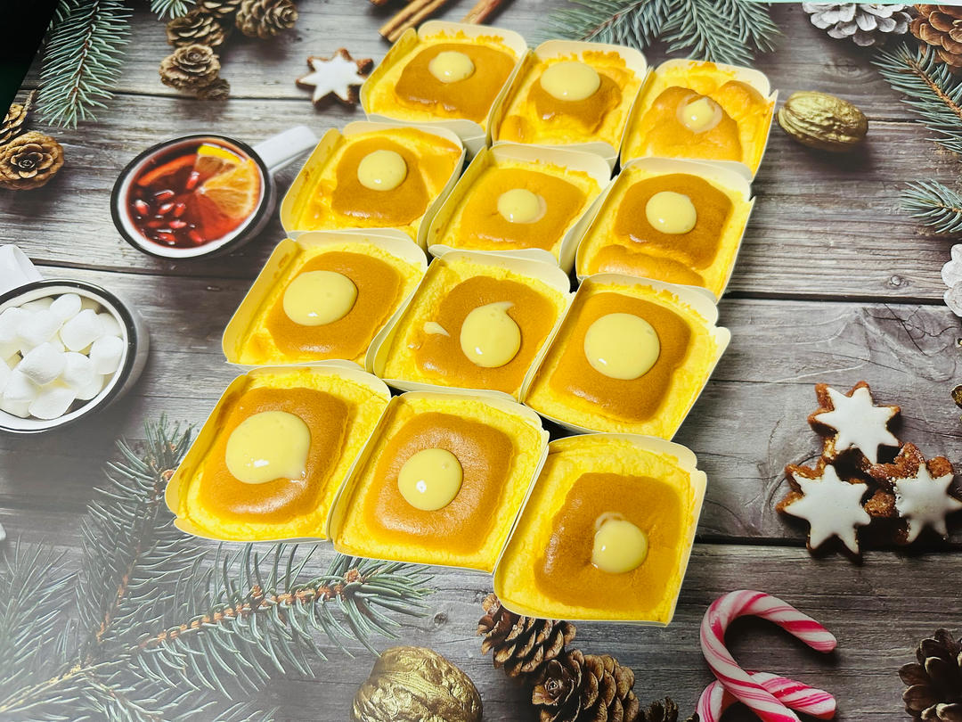 低糖版-北海道戚风蛋糕