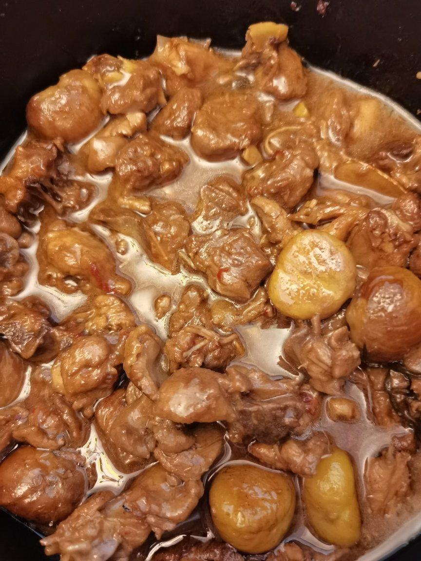 板栗烧鸡
