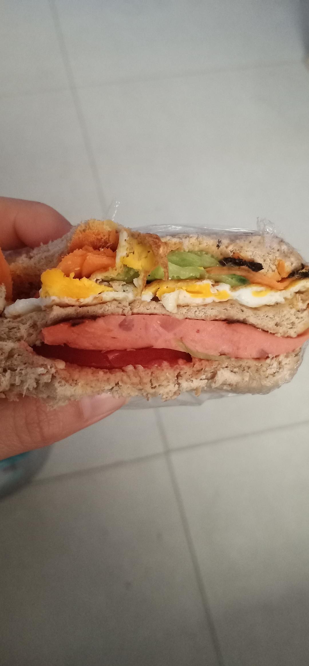 自制三明治（低脂早餐）❗️减脂必备❗️