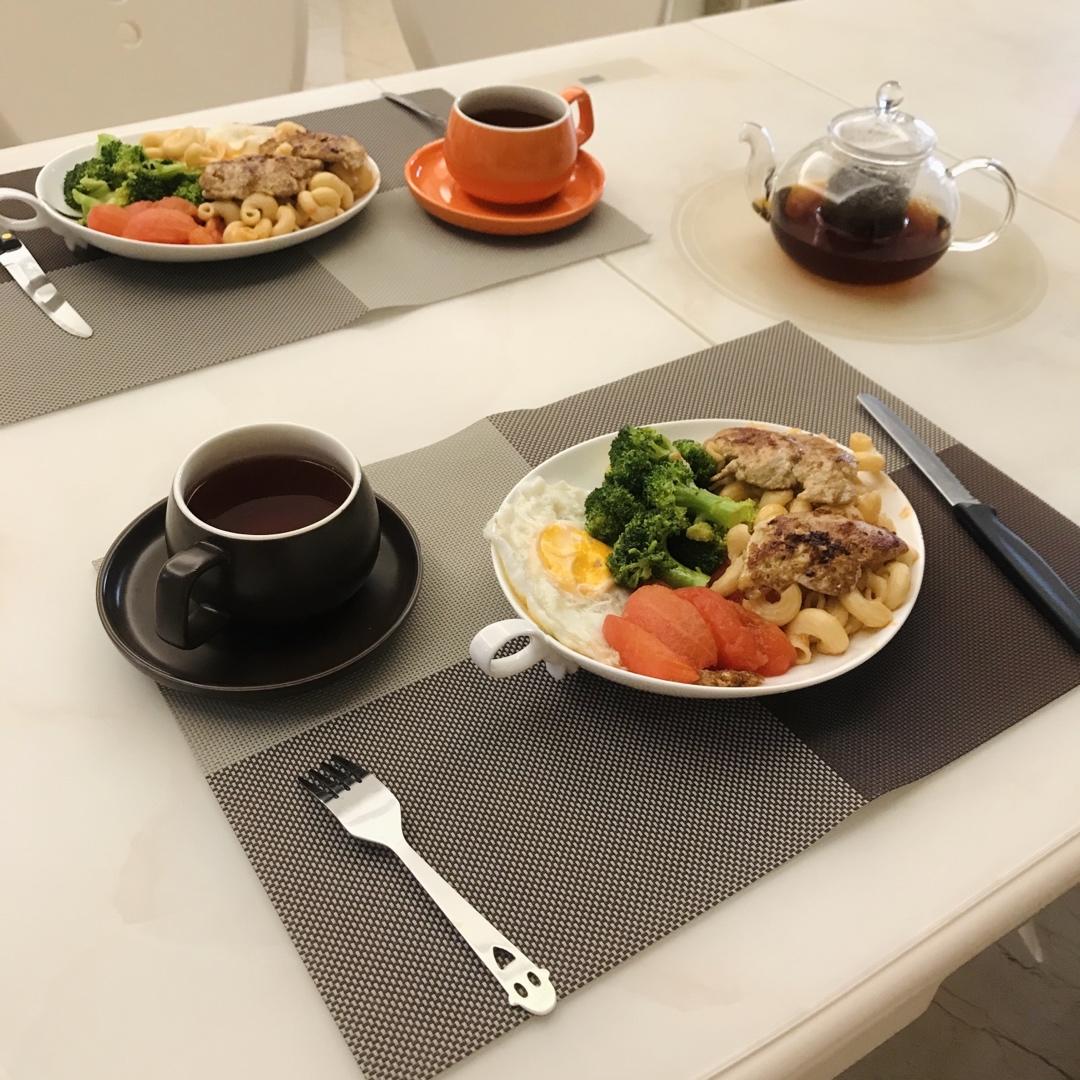 烤箱直烤酥脆鸡排or猪排【健康非油炸】（附带【快手意面】+【自制面包糠】！）