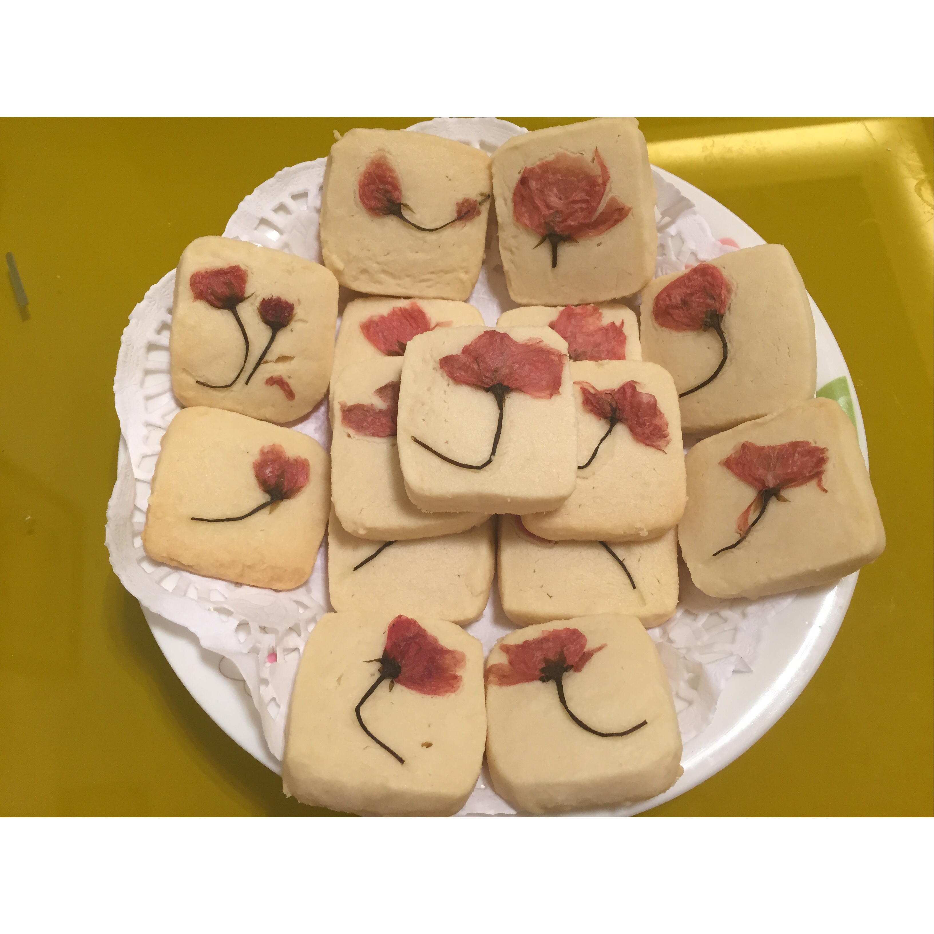 樱花黄油饼干