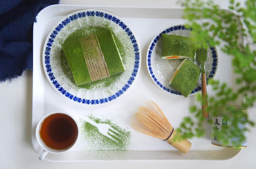 【抹茶毛巾卷】