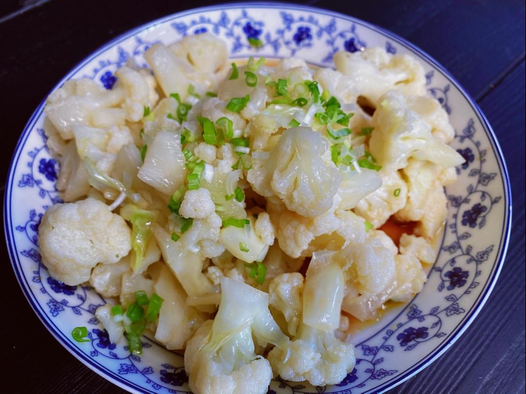 柚子醋拌菜花：菜花控的夏日心头好