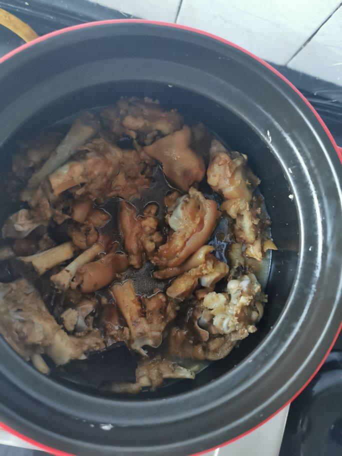 简易版电饭煲卤猪蹄