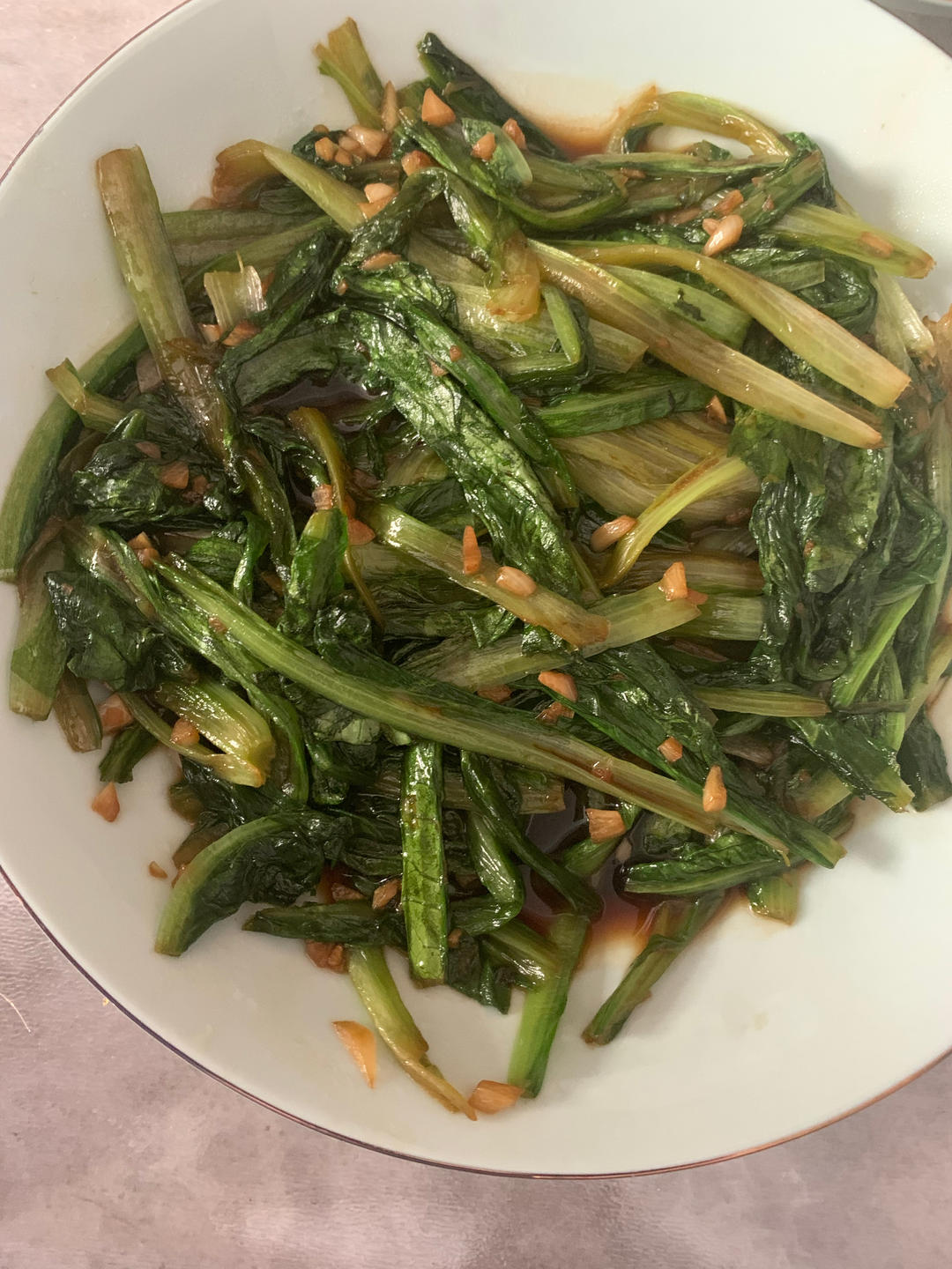 蒜蓉油麦菜（蚝油）