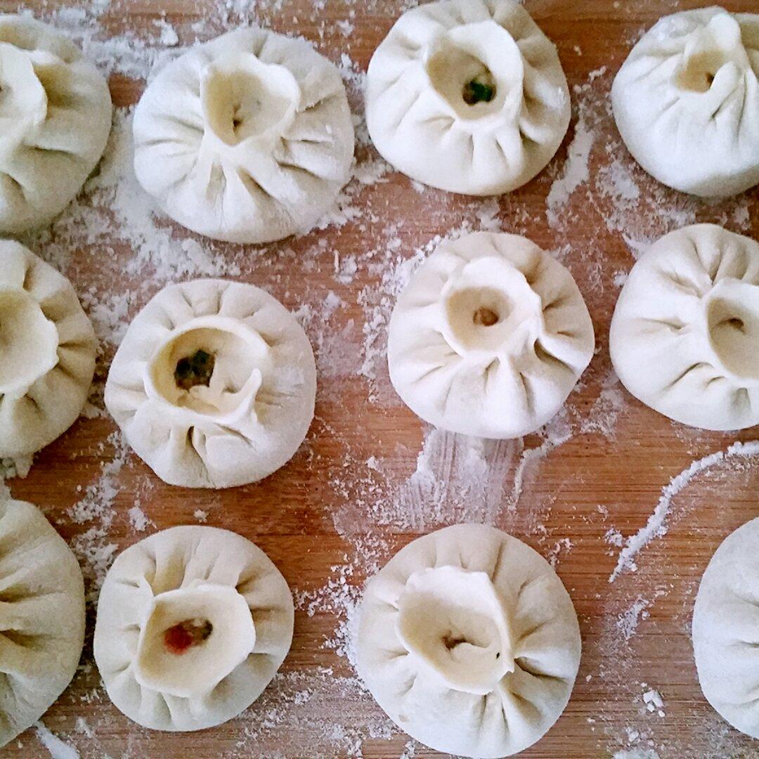 家庭手工肉馅大包子