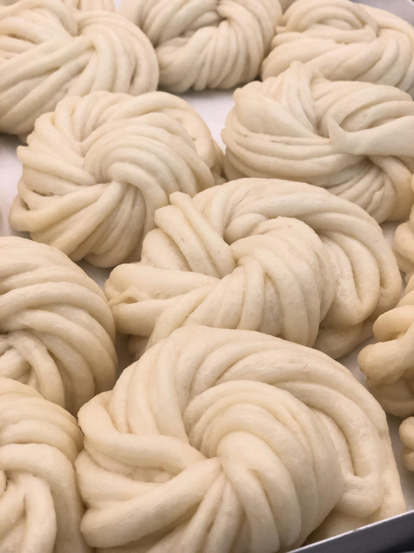 银丝花卷(一次发酵)