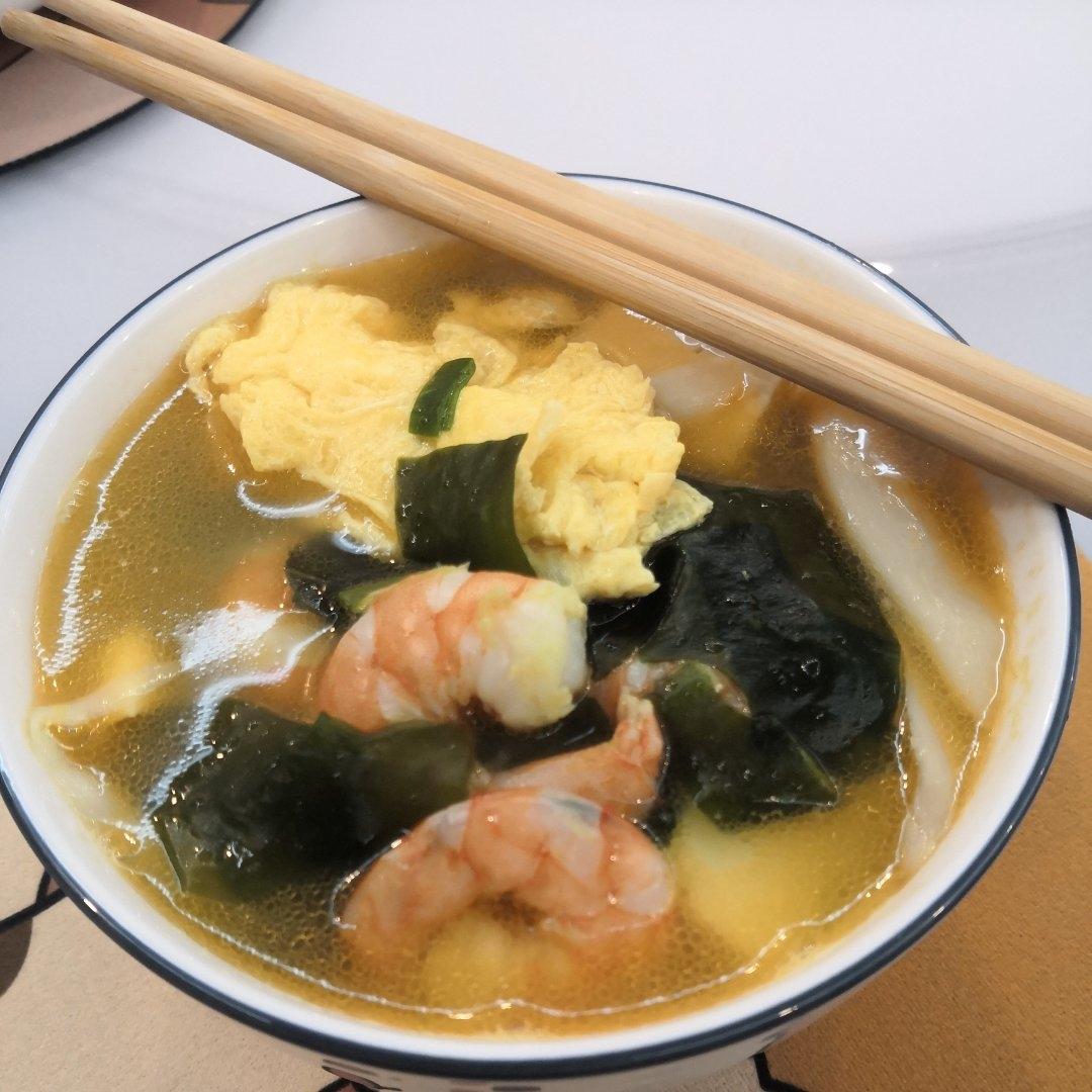 孩子增高汤 | 虾仁豆腐裙带菜汤