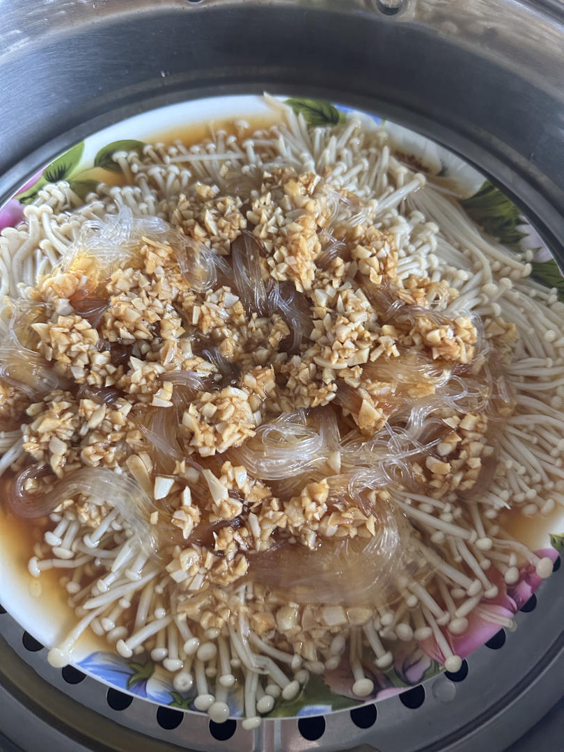 蒜蓉粉丝金针菇