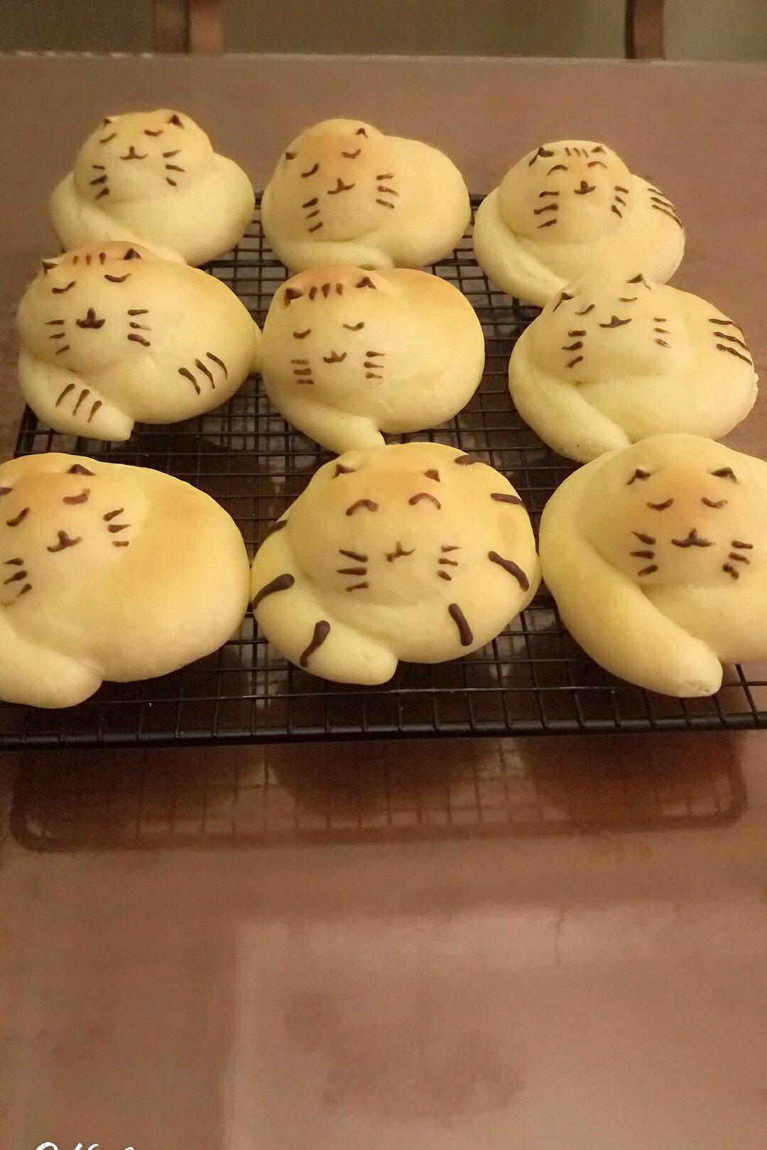 猫咪面包（附喵之背影面包）