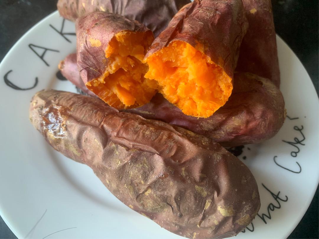 空气炸锅烤红薯的做法