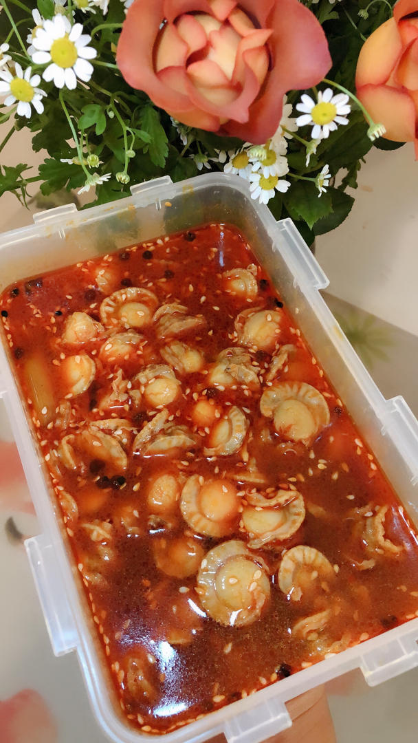麻辣扇贝肉、海鲜冷吃（追剧、下酒、超过瘾）