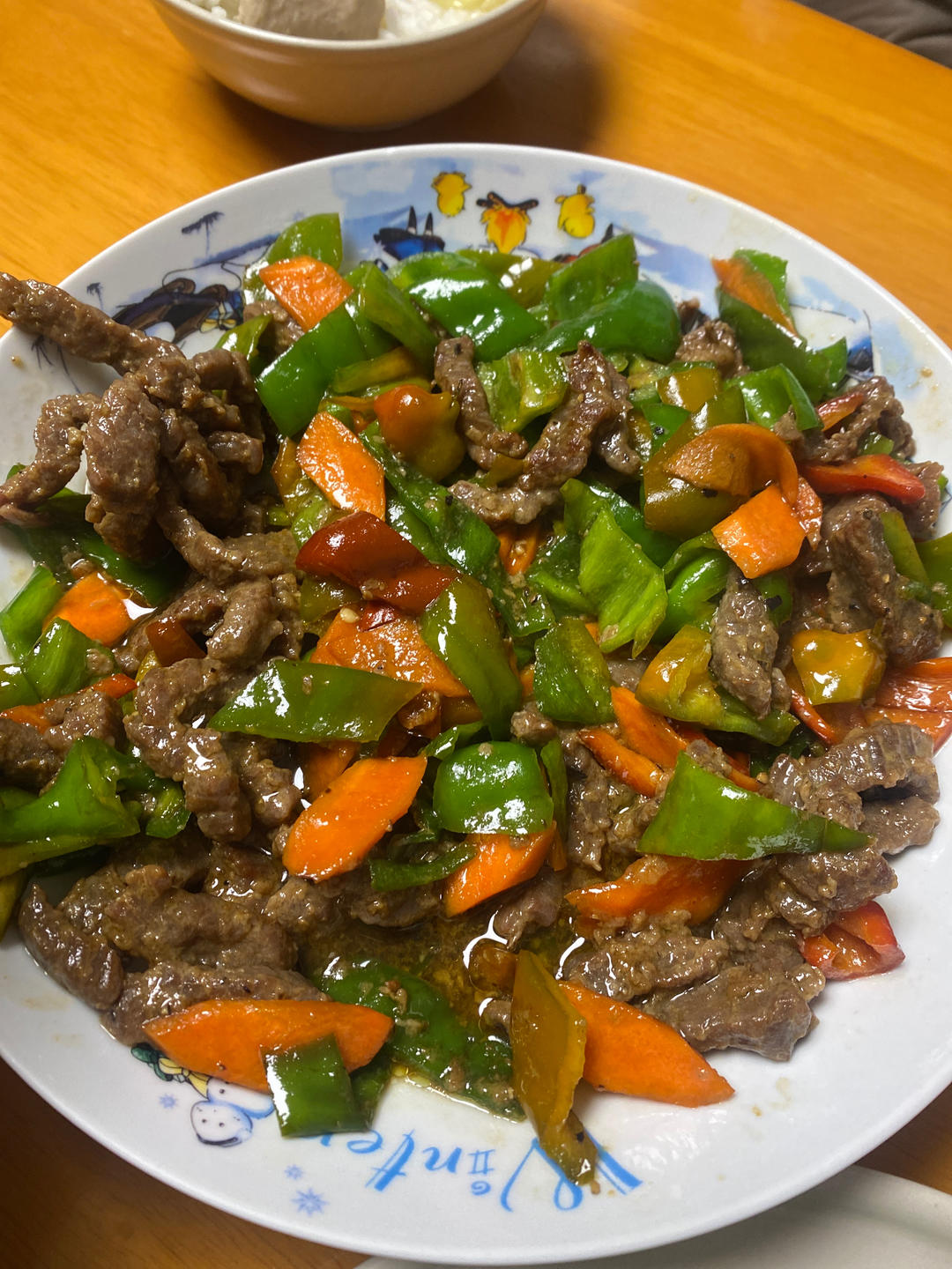 杭椒牛柳黑椒牛柳 终于找到炒出嫩牛肉的办法了 肉片肉丝都适用