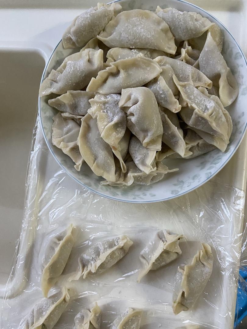 芹菜猪肉大馅饺子