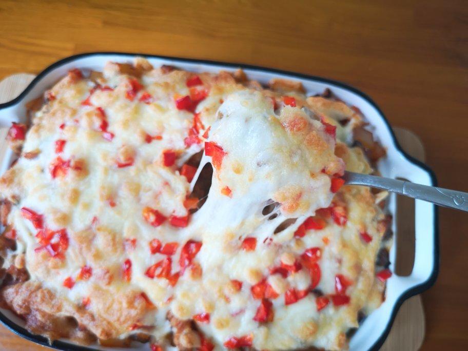 番茄鸡肉浓情焗饭【两人份】