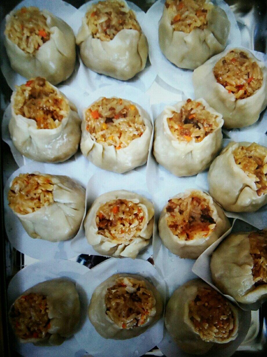 咸香糯米烧麦【糯米饭】