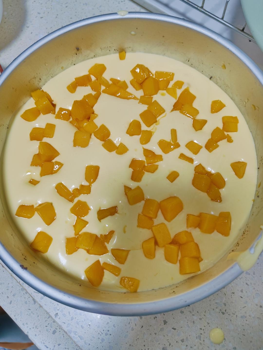 芒果慕斯蛋糕🍰（8寸）