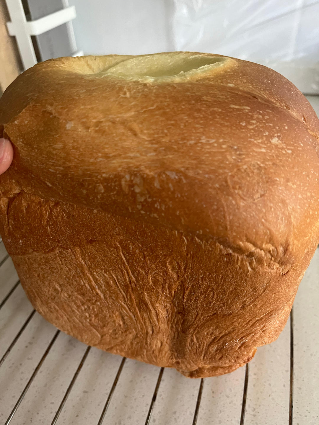 纯奶手撕吐司的做法 步骤1