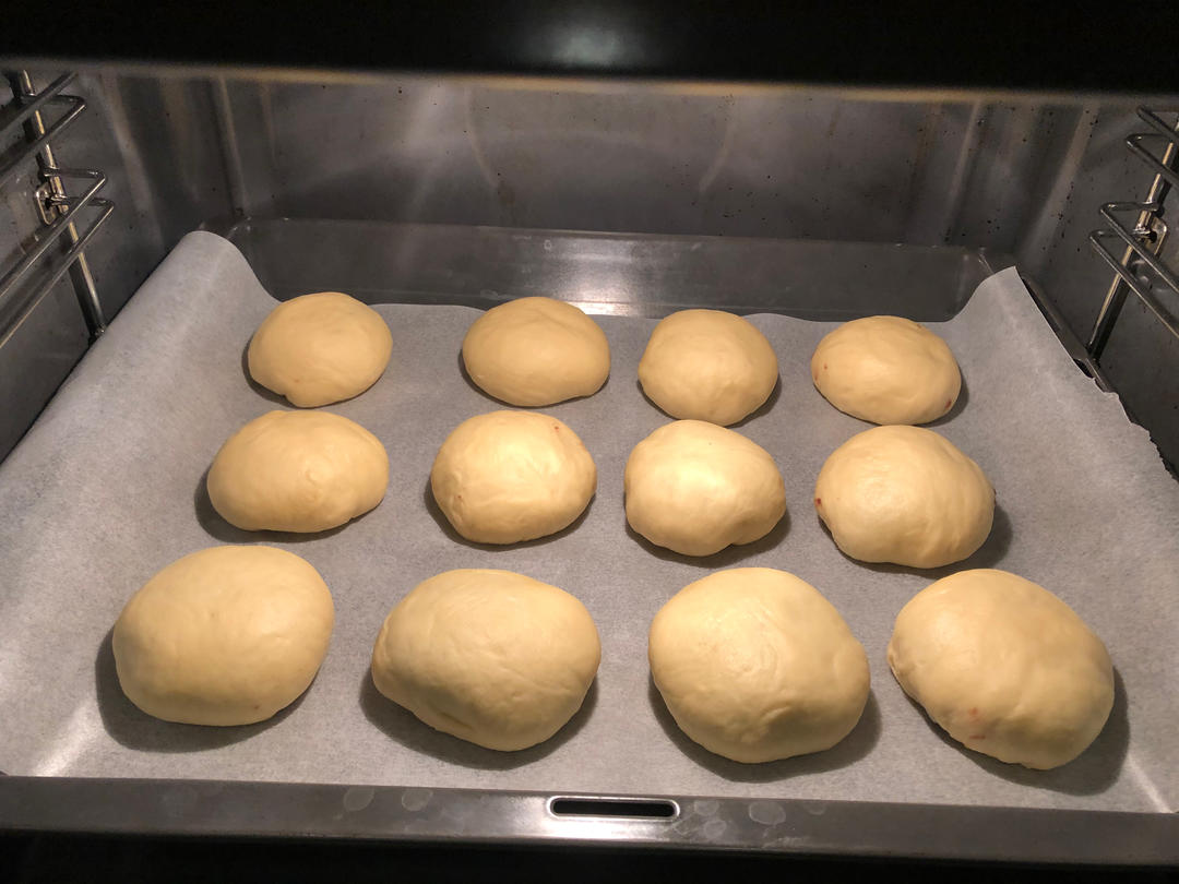手揉面包详细贴:红豆面包