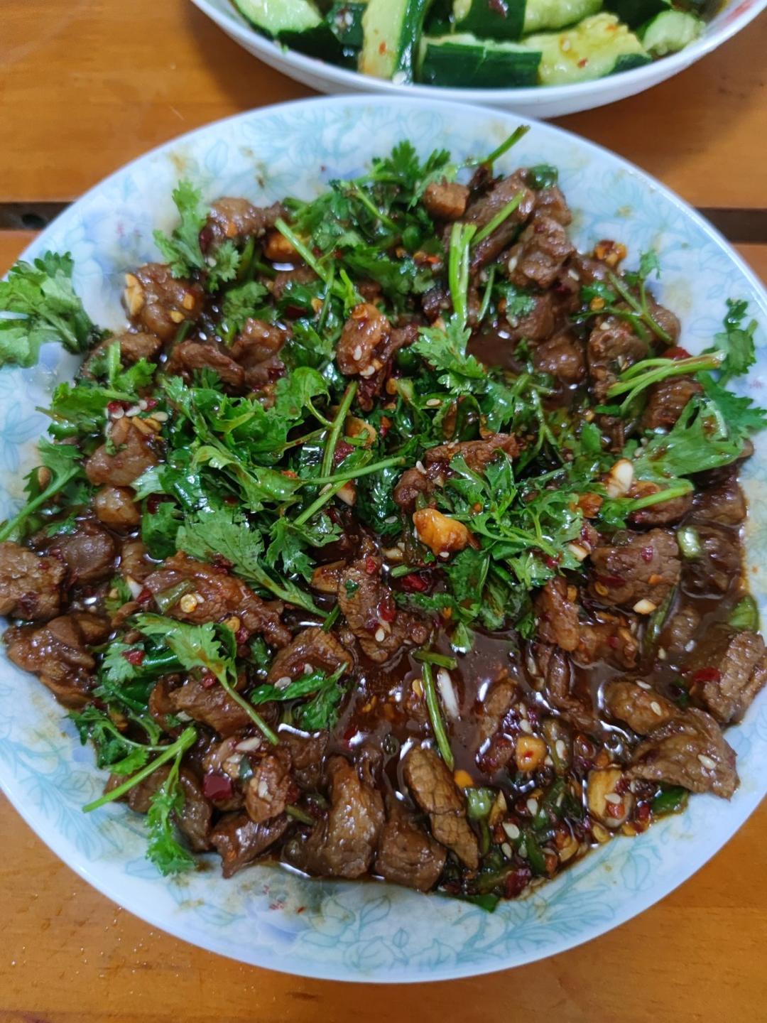 这个太绝了｜香菜拌牛肉‼️巨好吃