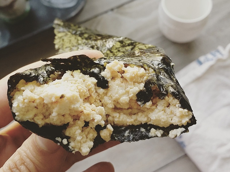 【健康三餐】海苔豆腐卷