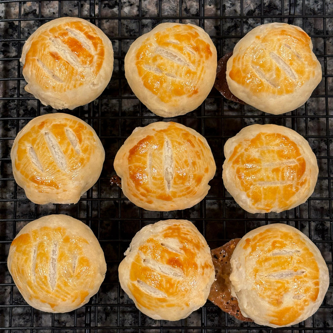 【老婆饼】地道纯正的老婆饼，得跟老师傅学！