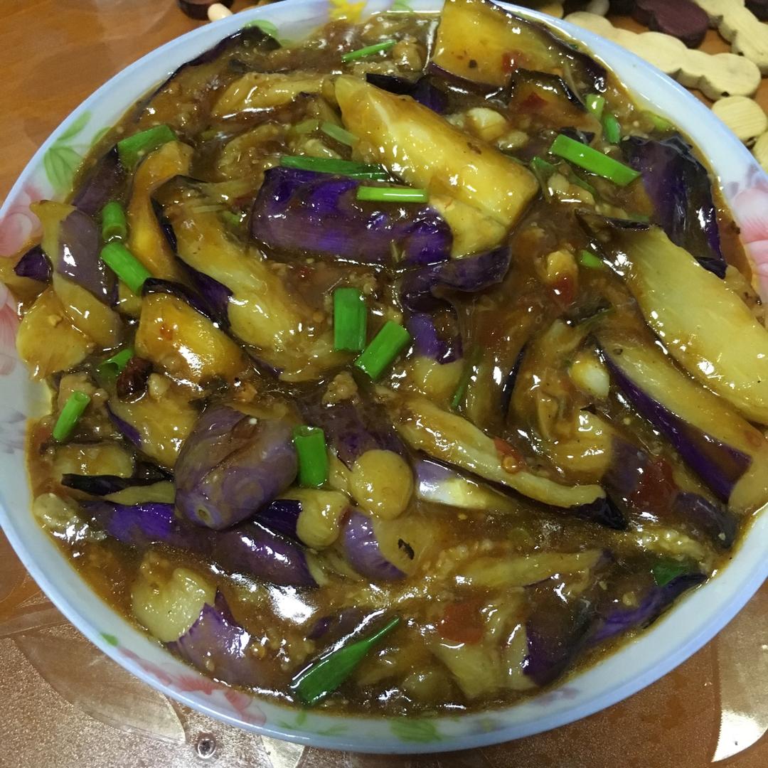 红烧肉沫茄子