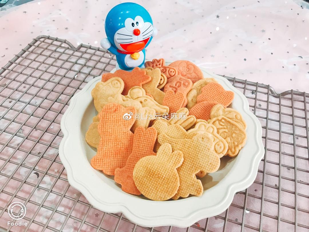 奶香造型曲奇【附曲奇平整、花纹明显小诀窍、可做糖霜饼干底】