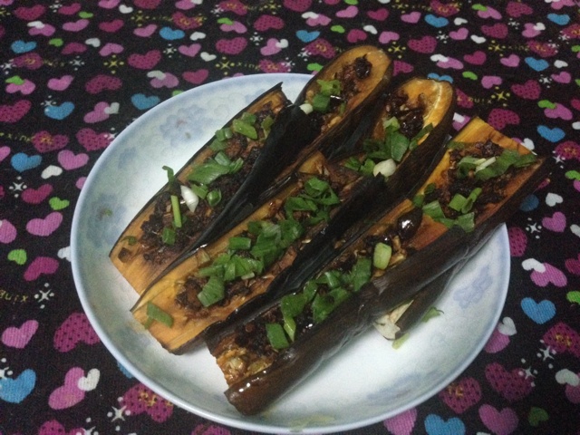 蒜味烤茄