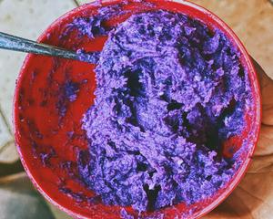 小美-紫薯大理石吐司的做法 步骤1