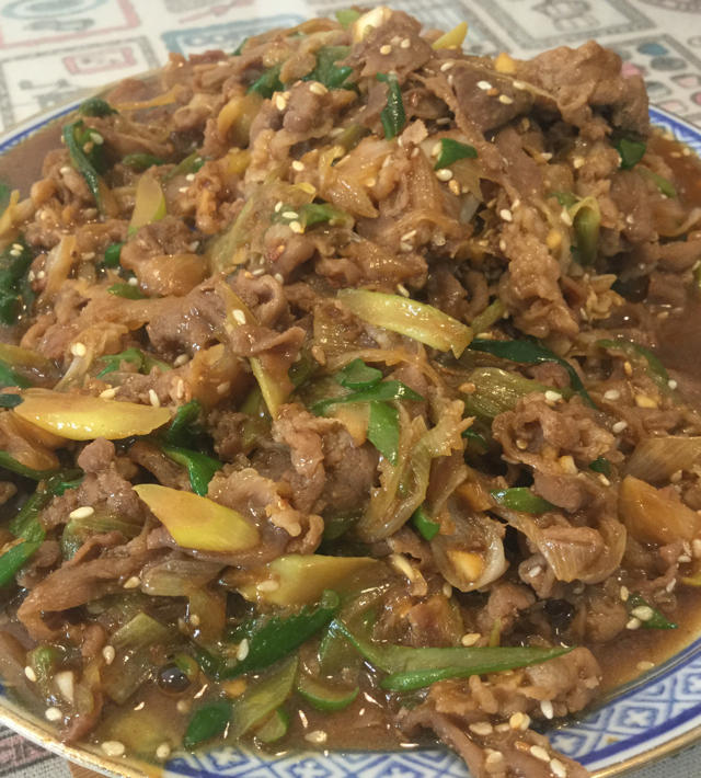葱爆羊肉