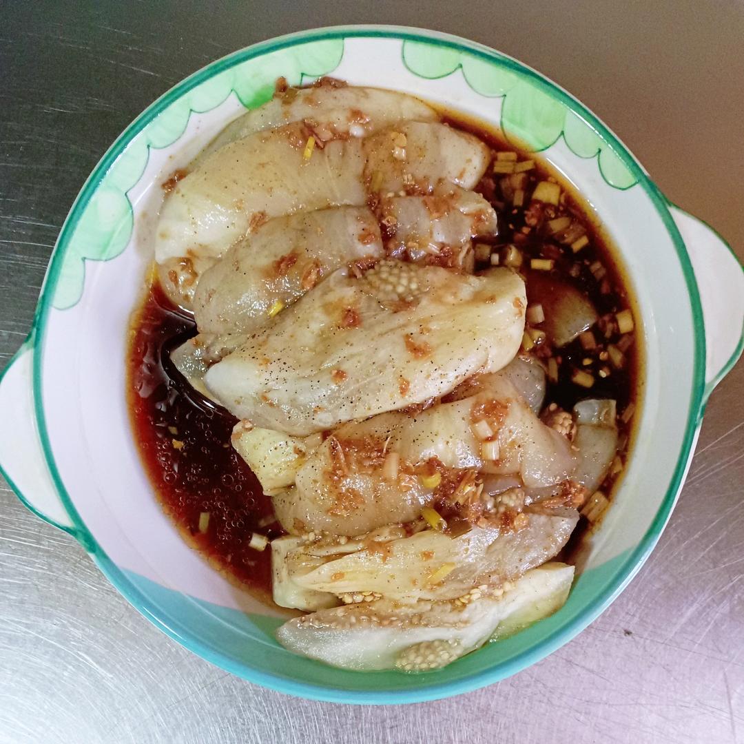 热拌蒜泥茄子