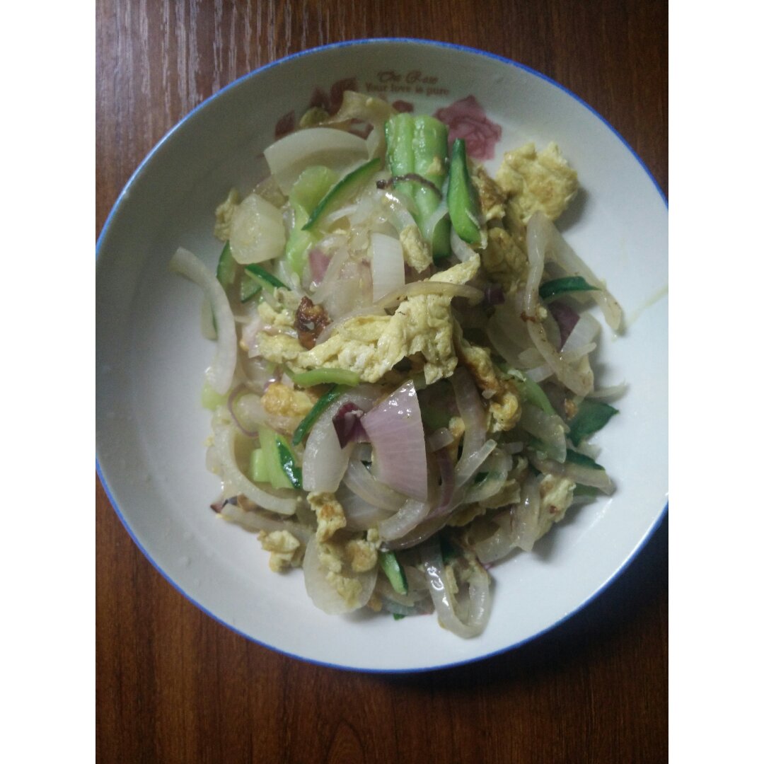 黄瓜洋葱鸡蛋