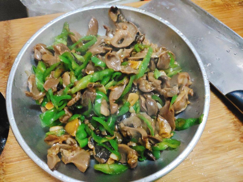巨好吃的青椒炒鸡胗