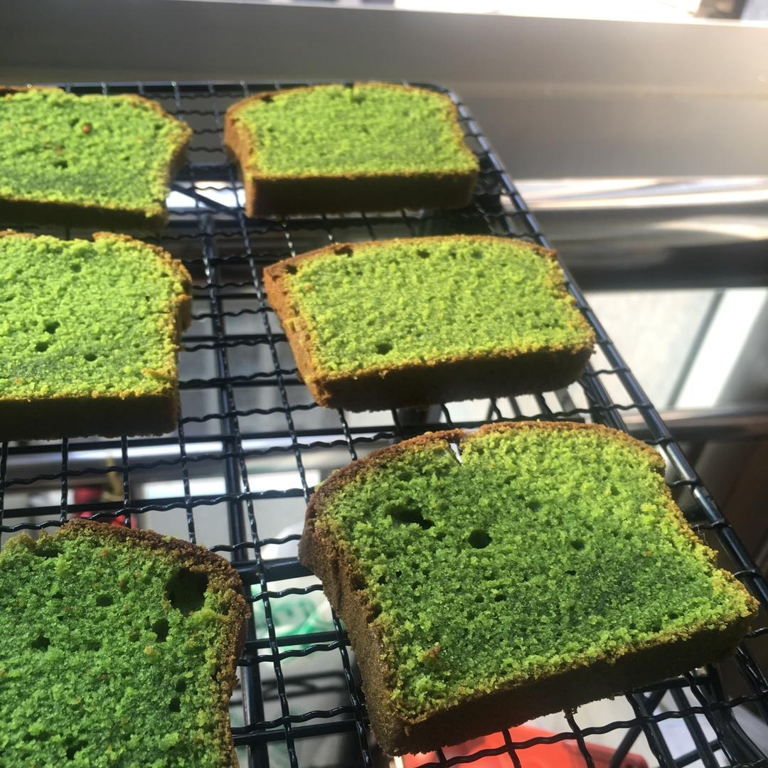 抹茶开心果磅蛋糕
