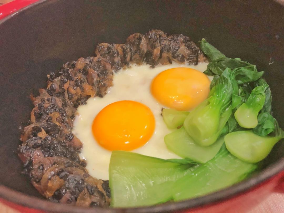 香肠煲仔饭