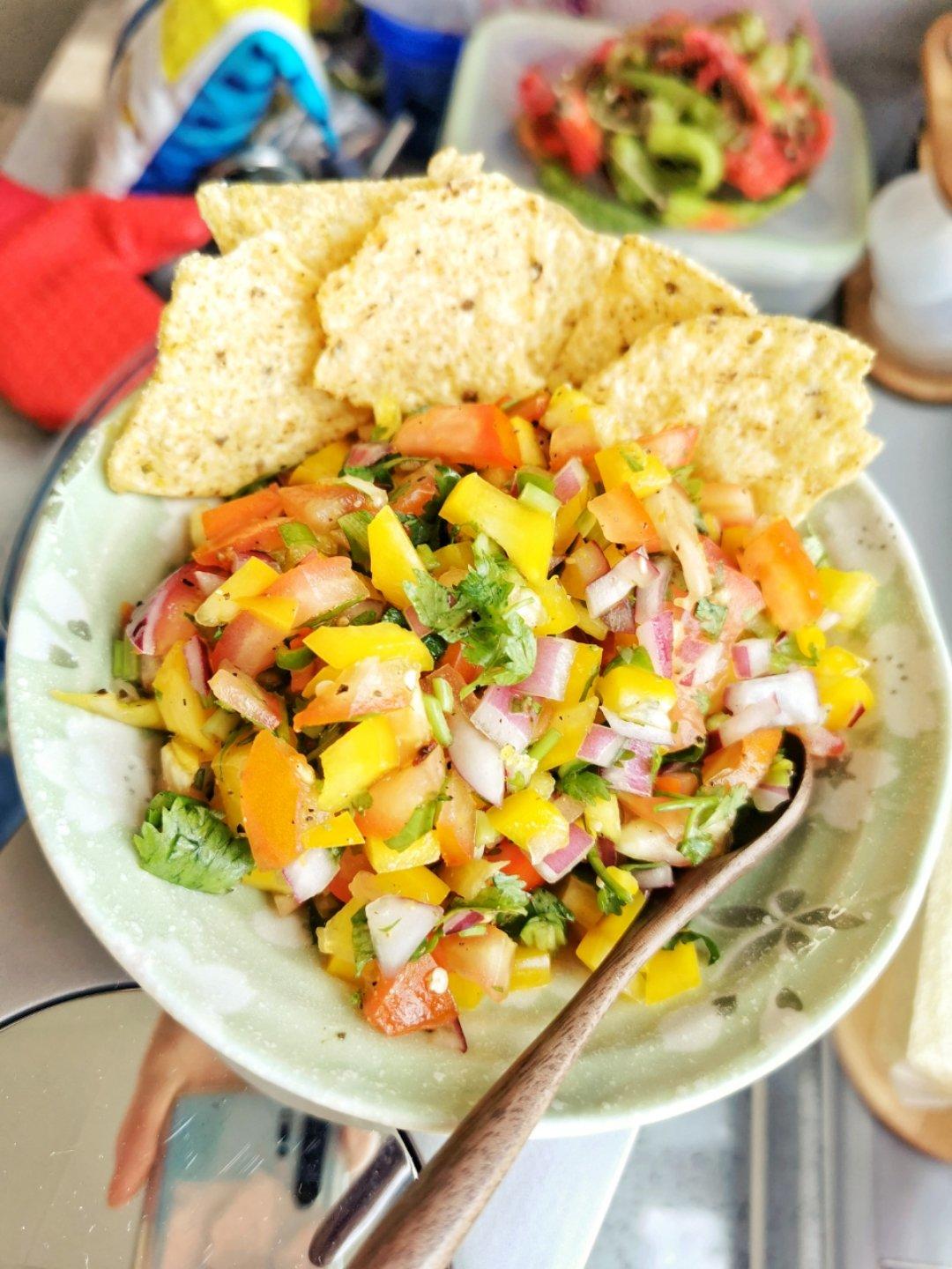 墨西哥经典莎莎酱（salsa）