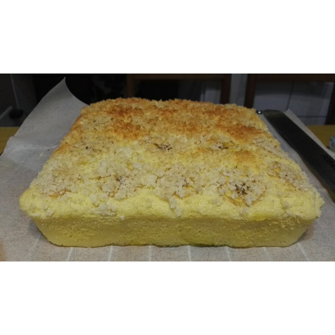 棉花口感的无油椰浆蛋糕<Coconut-milk Cake>