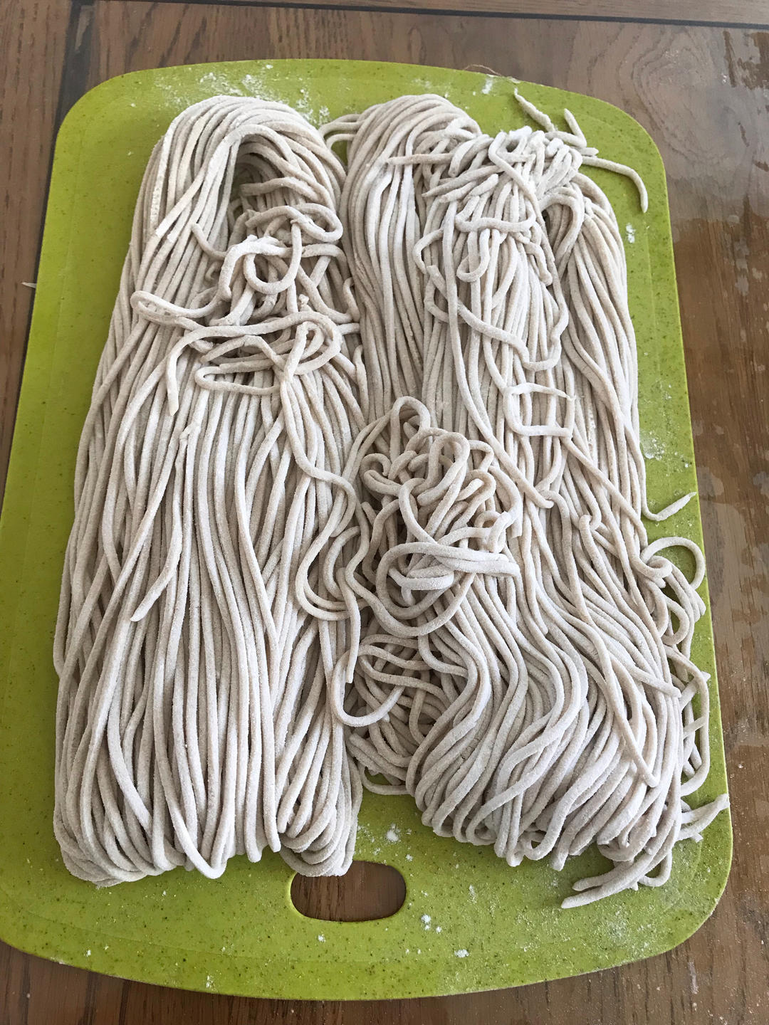 自制荞麦面条