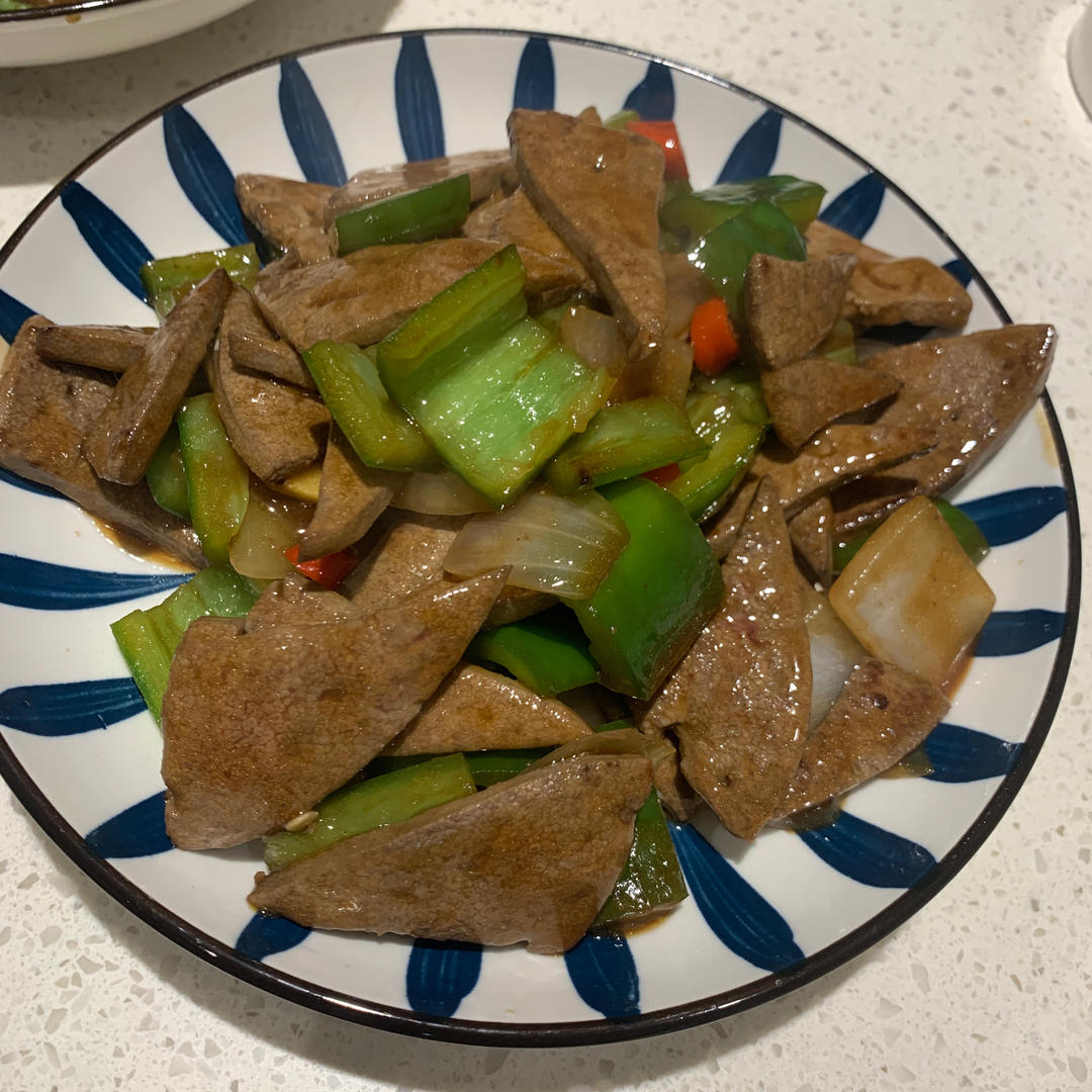 嫩炒猪肝