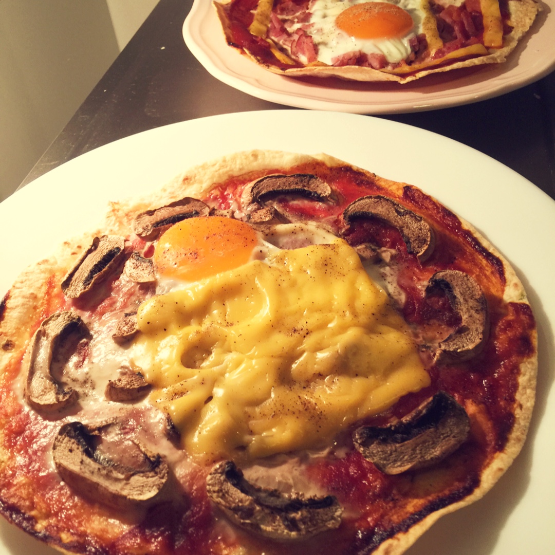 三分钟早餐之鸡蛋披萨