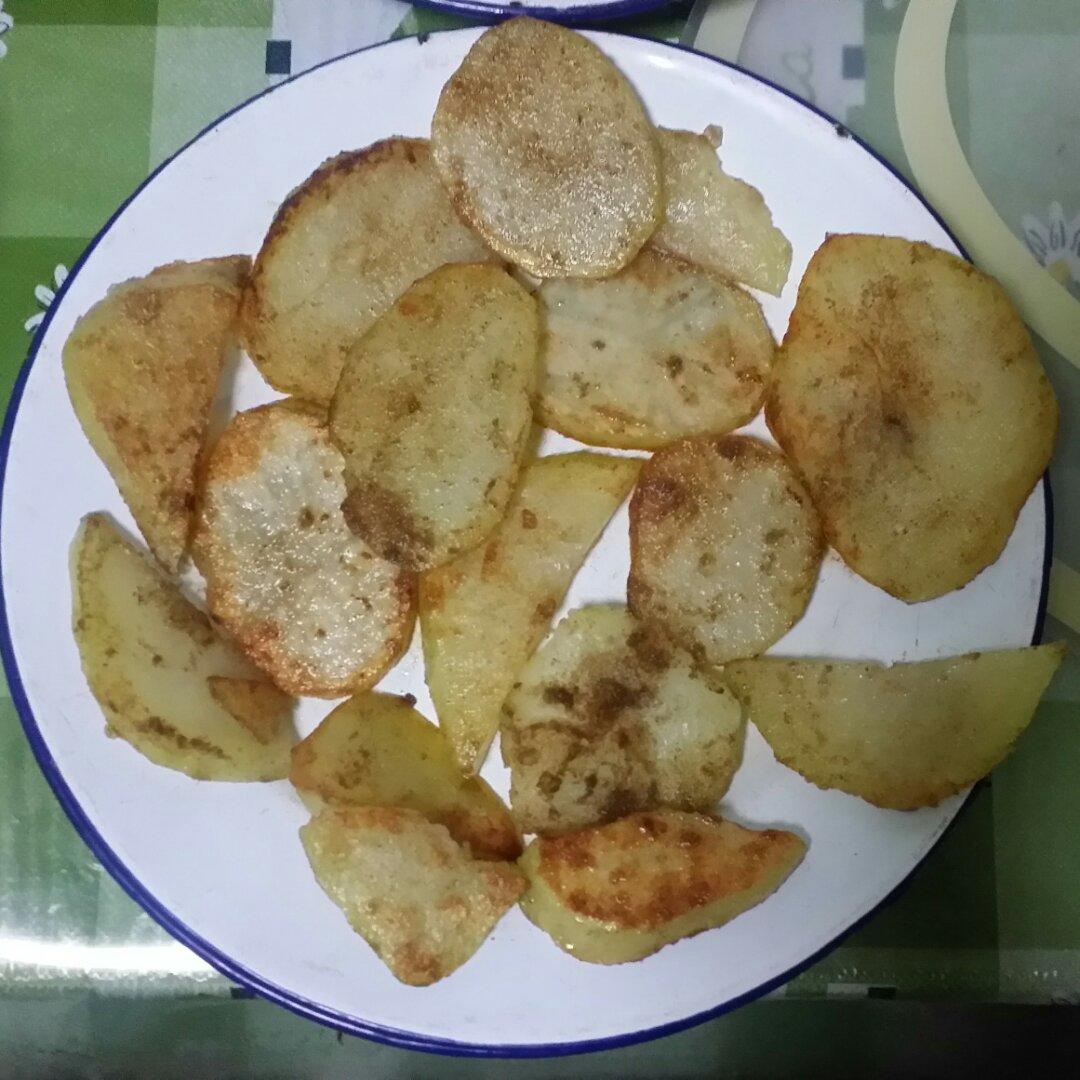 香煎土豆块
